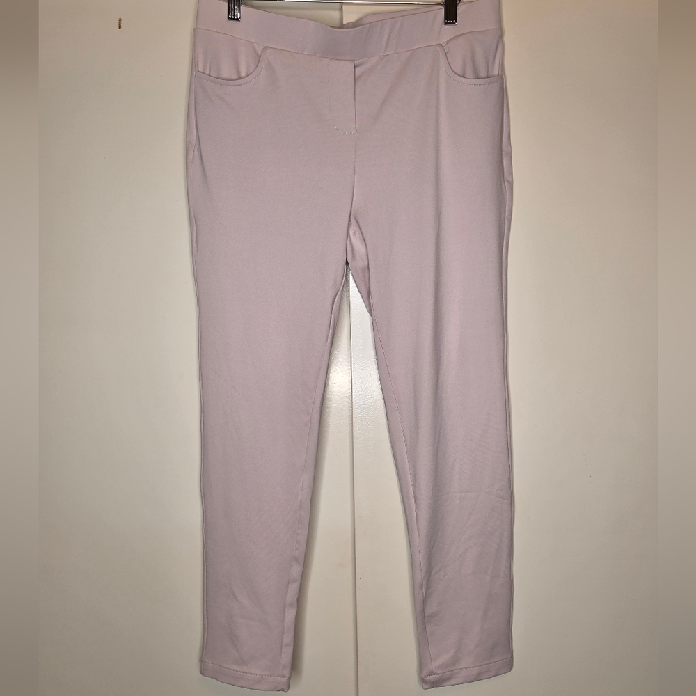 Women's Beige Dress Jeggings NWOT SZ. XL